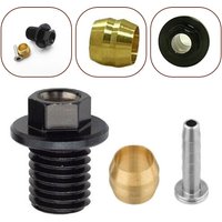 Road Bike Hydraulic Brake Olive Head Oil Needle Insert Connecting Nut Kit For Shimano BH90 Bicycle Accessories