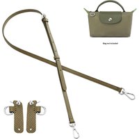 Leather Bag Shoulder Strap Replacement Crossbody Adjustable Conversion Kit Fit for NEW Longchamp Mini Pouch