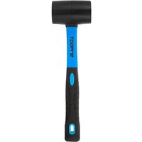 Rubber Mallets Hammer Soft Mallets Hammer With Fiberglass Handle Bike Mallets For Woodworking Camping Tent Stakes Solid Rubber