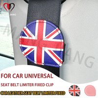 Car Seat Belt Limit Clip Adjustment Leather Magnetic Attraction Guard Buckle Neck Child Protection Safety Interior Accessories