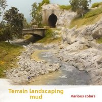 Diy Landscape Mud Modeling Clay for Model Making/Miniature Military Scenery/Garden Mountainous Terrain/Diorama