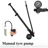 AliExpress NONE Light Pressure Cylinder Aluminum Alloy Front Fork Pump Rear Shocked Absorber Road Bicycle Inflatable 300PSI Bike Accessories