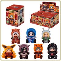 En Stock genuino TOPTOY EAKI Naruto sentado fiesta Konohagakure San'in Jiraiya Orochimaru Tsunade Linda caja ciega de peluche ju