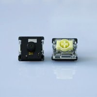 GATERON Low Profile 2.0 Banana Switch 3 Pin Light Green RGB Customized DIY Hot Swap Mechanical Keyboard Gaming 3Pin