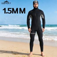 Men's Wetsuit 1.5 mm Neoprene Full Sleeve Dive Skin for Spearfishing Snorkeling Surfing Canoeing, and Scuba Diving