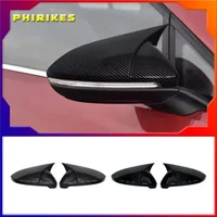 2Pcs Side RearView Mirror Cover Caps Mirror Tools Case Gloss Black Tuning New For VW Golf MK6 MK7 7.5 GTI R GTD Base 2009-2020
