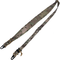 Rifle Sling 2 Point, Shotgun Sling with Metal Clip Hook, Traditional Padded Shoulder Gun Sling, Quickly Adjustable Length Strap