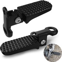 AliExpress NONE Bicycle Rear Pedal for Electric Bike Foldable Design Aluminum Alloy Material Anti Slip Pattern Wide Application