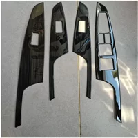 Car Accessories FOR Hyundai Tucson 2015 2016 2017 2018 Window glass switch panel inner armrest bright stick Car Stickers