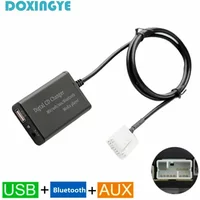 DOXINGYE USB AUX Bluetooth Car Radio CD Changer Adapter Car MP3 Player Bluetooth Handsfree for Honda Accord Civic CRV 6+8PIN