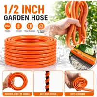 1/2" PVC Watering Hose Three-layer Glue Environmentally Friendly Heat Resistant Durable Garden Watering Flowers Home Car Wash