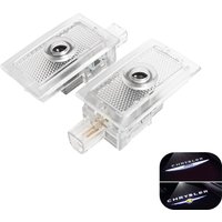 LED Car Door Logo Projector Ghost Shadow Welcome Light Accessories For Chrysler 200 300 300C Sebring Lancia Thema LX LD ST FR JR