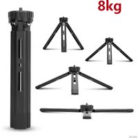 Mini Tripod for Camera Aluminum Tripie for Camera Desktop Mini Tripod Metal for Camera DSLR ILDC Camcorder Projector