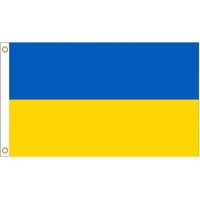 National Flag for Decoration, 90x150cm, Blue, Yellow, UA, UKR, Ukraine, National Flag