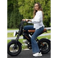 AliExpress bodywel Bodywel M16 Adult ebike 250W Men's E-Mountain Bike 48V 13.5AH 16 Inch Fat Tire Off-Road Electric Bicycle UK/EU Warehouse