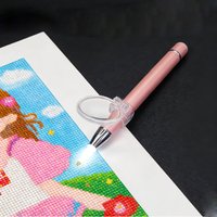 3D Point Drill Pen, Diamond Painting Tools,New Glow Pen Art and Accessories, Halloween, Christmas, the Best Gift for Family