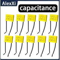 capacitor 3.3UF 275VAC anti-light flash safety capacitor.Suitable for smart touch switches without neutral, electric fans, etc