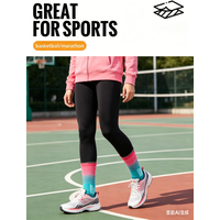 AliExpress WRELS 1/2/3 Pairs Athletic Socks Terry Bottom Cushioned Bicycle Running Socks Anti-Slip Cooling Mesh Breathable Climbing Socks