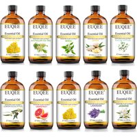 EUQEE 118 ml große Flasche ätherisches Öl für Luftbefeuchter Neroli Helichrysum Eukalyptus Jasmin Aromaöl, DIY-Seife, Massage, frische Luft