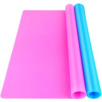 Extra Large Silicone Mat Heat Resistant Sheet Waterproof Pad Kitchen Counter Protector Vinyl Craft Mats Nonslip Table Placemat