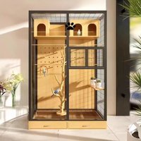 Supplies Cockatiel Bird Cages Things Lovebird Outdoor Indoor Bird Cages Aviary With Stand Hammock Gaiola Calopsita Bird Supplies