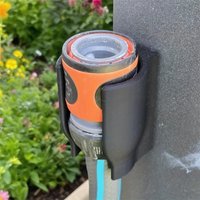 Garden Hose Holder Wall Mount Outdoor Wall Hose Holder For Nozzles Anti Slip Bracket Accessories Sprayer Attachment For Yard