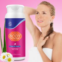 aoao Women's Body Powder with Corn Starch- Fresh Scent of Aloe Vera & Chamomile,Talc-Free, for All-Day Odor & Wetness Protection