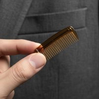 Folding Comb for Men Hair Styling Pocket Size Lightweight Tool for Oil Head Travel and Home Use