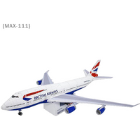 【F2-MAX111】1:144 Boeing 747 Aircraft Civil Aviation Airliner DIY 3D Paper Card Model Set
