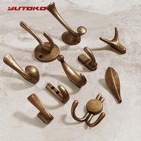 YUTOKO Hook Moon Antique Wall Hanging Clothes Hook Bedroom Robe Hook Living Parlor Coat Hook Bedroom Robe Hook Towel Hook Bathro