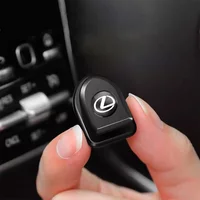 For Lexus ES RX NX LS RC IS250 IS300 RX350 LS500 CT200 NX350 LX600 NX260 GX550 2Pcs Car Interior Hooks Storage Holder Organizer