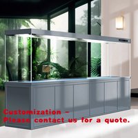 custom.300 Gallon Tall Aquaculture Fish With Indoor Aquaponics System Ultra Glass Aquarium Decorations Living