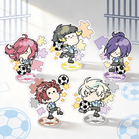 Anime Blue Prison Cute Acrylic Stand Keychain Rin Itoshi Sae Itoshi Ryuusei Itoshi Cosplay Model 10cm Tabletop Decoration Gift