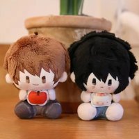 Nowa seria pluszaków Death Note - Blind Box, 13 cm, urocza postać z kreskówki, breloczek do plecaka, dekoracja, prezent urodzinowy dla dziewczynki.
