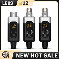 LEUS U2 UHF Wireless Microphone Converter XLR Transmitter/Receiver Microphone Wireless System for Dynamic/Condenser Microphone image 4