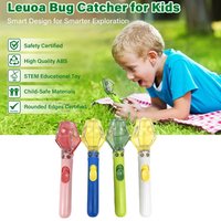 Multifunctional Portable Insect Catcher Push Type Transparent Observer Box Bug Catcher Comfortable Grip Safe Release Mechanism