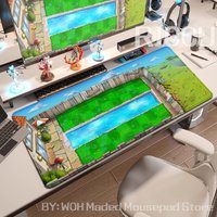 PLANTS VS ZOMBIE PVZ MAPS Mouse Pad XXL Keyboard Desk Mat 90x40cm tapis de souris PC teclado mecânico Deskpad Laptop Accessories