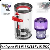 for Dyson V11, V15, SV14, SV15 and SV22 Vacuum Cleaners Spare Replacement Dust Bucket Canister Sweeping Large Dust Bin.