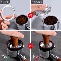 Espresso Coffee Replacement Dosing Ring Dosing For Delonghi Funnel Aluminum with 6 Magnets Fits 51/54/58/58.5mm Portafilter
