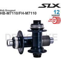 SHIMANO SLX HB-M7110 HB-M7110-B Front Hub FH-M7110 FH-M7110-B MICRO SPLINE Rear FREEHUB 14812-speed