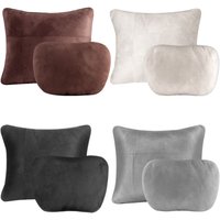 1/2Pcs Car Headrest Neck Support Adjustable High Elastic Soft Car Neck Pillow Waist Pillows For Maybach S-Class Car Accessories