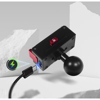 17mm Ball Head Adapter Rotation Magnetic Quick Release Charging Base for DJI Osmo 360 1/4 Tripod Mount Selfie Stick Accessories