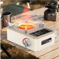 Outdoor Infrared Stove Tactics Stove Portable Furnace Windproof Infrared Card Stove Burner Portable With Carry bag