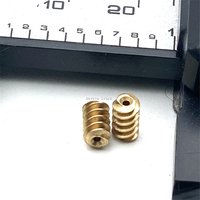 Mini 0.3M Copper Worm 0.98MM 1MM (outer diameter 3.8/4mm) For Remote Control Toy Motor