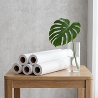 White Vinyl Wall Sticker Removable Wallpaper for Christmas Party Wedding Decoration Easy to Apply for Kids Nursery Bedroom