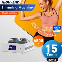 15 Tesla 6500W Myoslim Electromagnetic Muscle Builder RF Body Contouring Portable Machine Weight Loss Body Slimming
