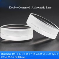 Diameter10 11 13 14 15 16 17 18 22 25 25.3 28 32 36 42 50 55 57 62 80mm Achromatic Lens Double Cemented Telescope Objective Len