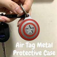 Metal Case IPX8 Waterproof Keychain Protector Holder for Apple Air tag for Wallet Luggage Cat Dog Pets