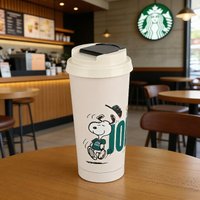 Starbucks Style Snoopy Joe Kind Tumbler 473ml Double Wall Insulated Travel water bottle Leakproof Lid Perfect Holiday Gift