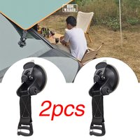Suction Cup Anchor Strong Tent Securing Hook Heavy Duty Tie Down Car Outdoor Camping Awning Tarp Canopy Carabiner